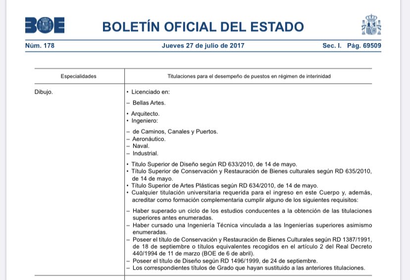 ESTUDIOTEC's tweet photo. @etsie_ugr @CGATEsp Es hora de que alguien provoque el cambio de esta circunstancia. Aunque la Orden es de 2017 sigue en pleno vigor con el perjuicio que conlleva para los IE-AT. Con al menos tres asignaturas relativas al Dibujo en la carrera. El agravio comparativo es sangrante. https://t.co/XyGzWbxNdP