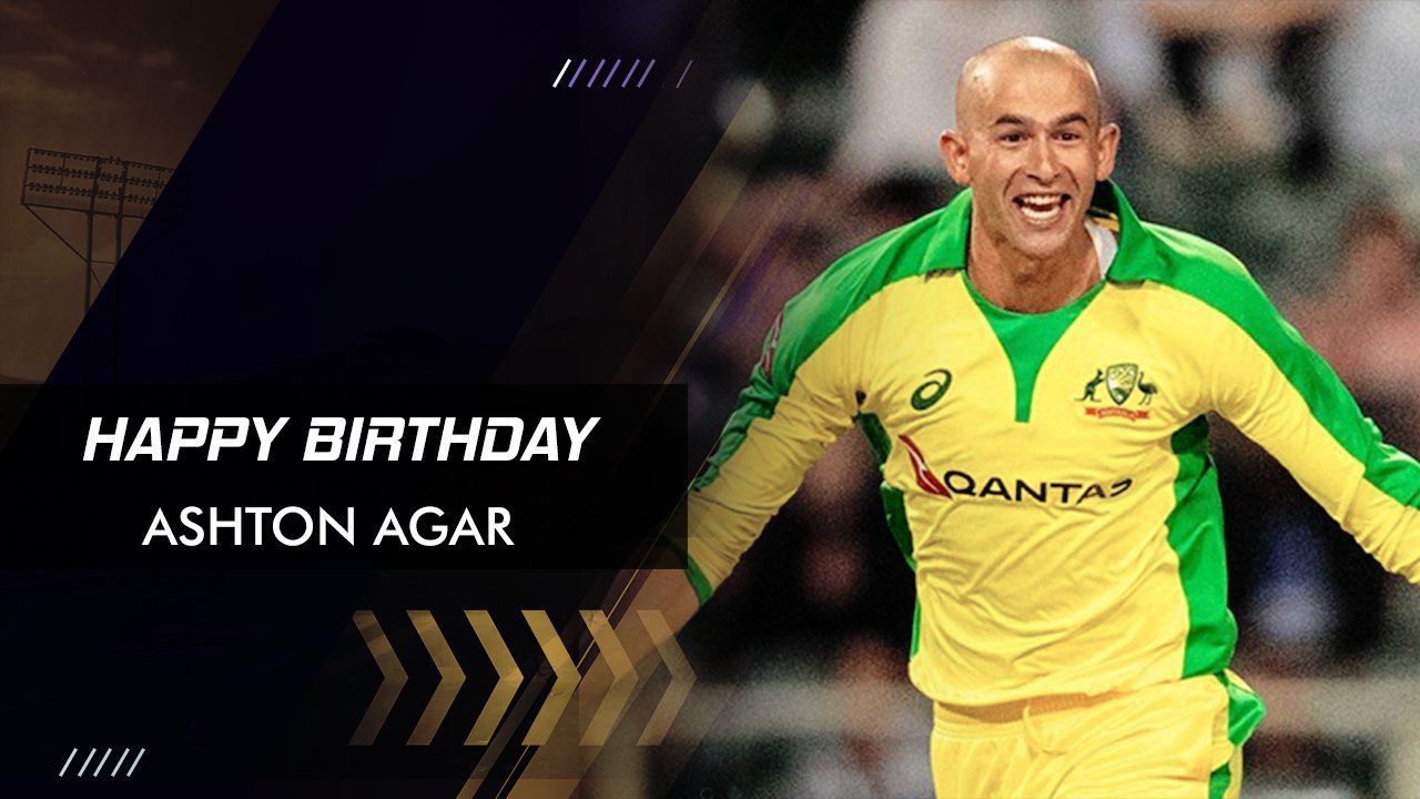 Happy Birthday!! Ashton Agar

Australian Left-Arm Leg Spin Bowler 