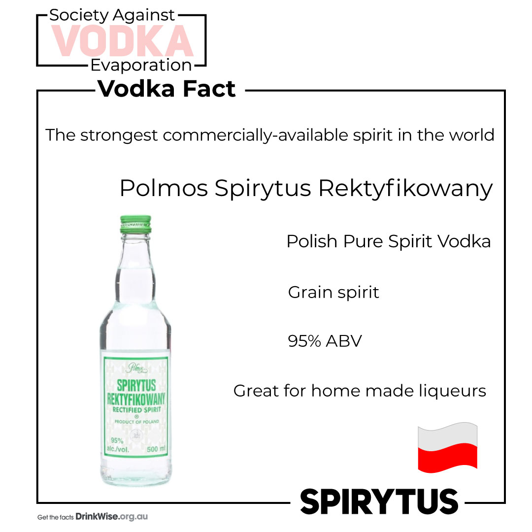 Another #vodka record goes to the Poles – the strongest commercially available spirit in the world. It is not made for neat consumption. It is great for home made liqueurs such as limoncello.
Follow us NOW so you don’t miss any part of our journey
#vodkatime #lifestyle #cocktails