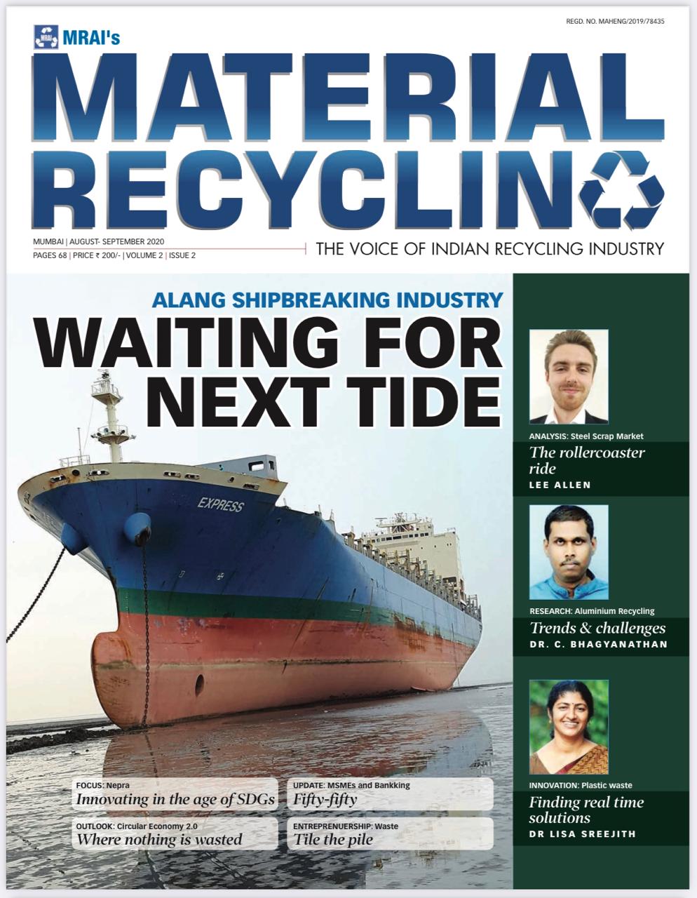 MRAI on Twitter: "New Edition of @mrai_india's Material Recycling Magazine  is Live! Click To View - https://t.co/3SArQf0n4p For More Details &amp;  #Advertising Opportunity, you may contact:  editor@mrai.org.in/mail@mrai.org.in #MRAIMagazine ...