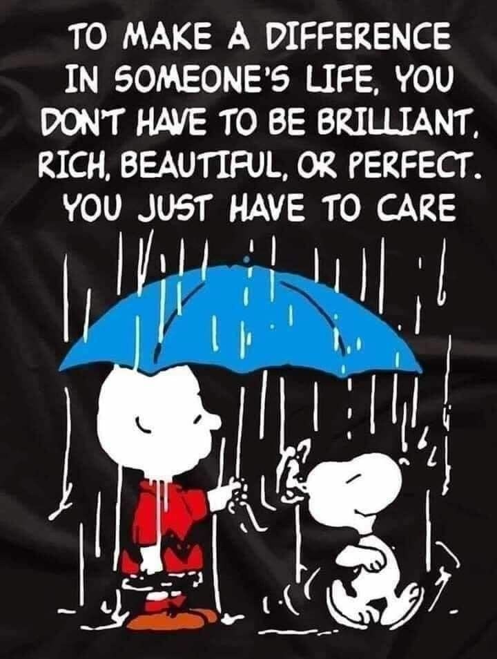 KariJoys's tweet photo. To #MakeADifference, you just have to care! 

#JoyTrain #Joy #Love #Kindness #Quote #Blessed #MentalHealth #Mindfulness #GoldenHearts #IAM #ChooseLove #SundayMorning #SundayMotivation #SundayThoughts #SuperSoulSunday #ThinkBIGSundayWithMarsha RT @rmburra24 https://t.co/BMbr6Ouyci