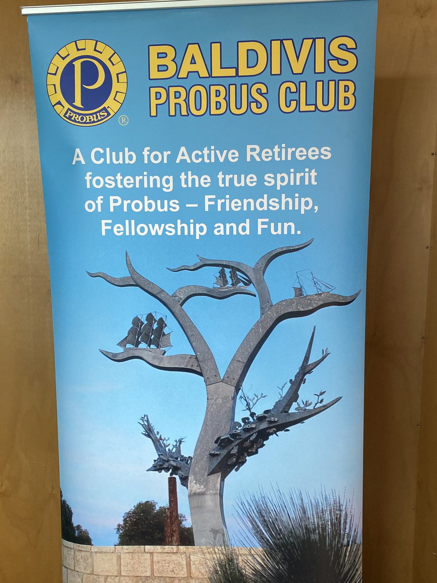 5 yrs ago I supported the Baldivis Probus Club to form, it was great to give a presentation today on their 5th bday

I spoke about local projects and took some great questions.

This group meet regularly and always looking out for new members from the retirees in the community.