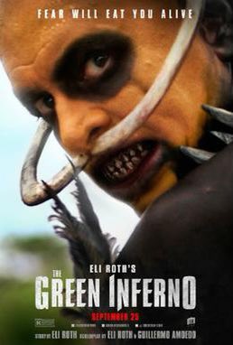 The Green Inferno (2013) GRAPHIC! If you squeamish don’t watch, or do idc. Some college kids find themselves stranded in Peru’s amazon forest and a native tribe capture them. Oh and they’re cannibals btw :) the ending had me mad