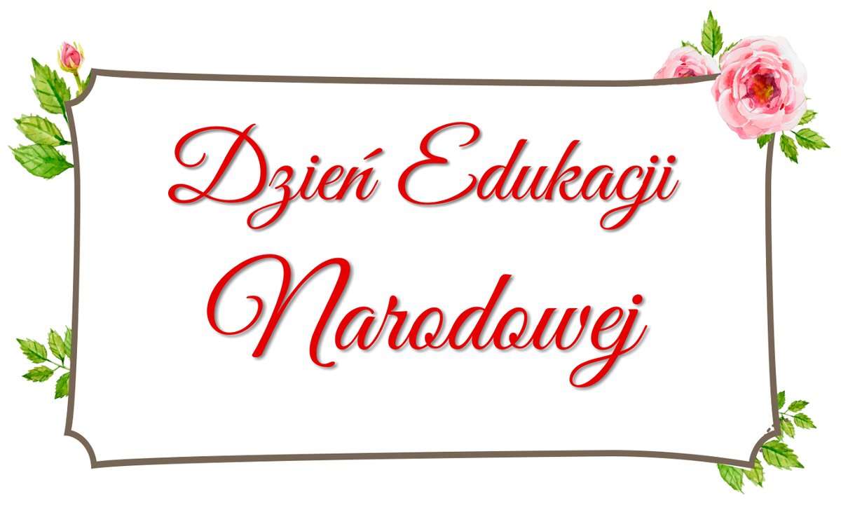 📅 14.10. - #DzieńEdukacjiNarodowej

Wszystkim #Nauczycielom i #Pracownikom oświaty życzymy wytrwałości i niesłabnącego zapału do dalszej pracy zawodowej. Niech zaangażowaniu wkładanemu w wychowanie młodego pokolenia zawsze towarzyszy zaufanie i szacunek.