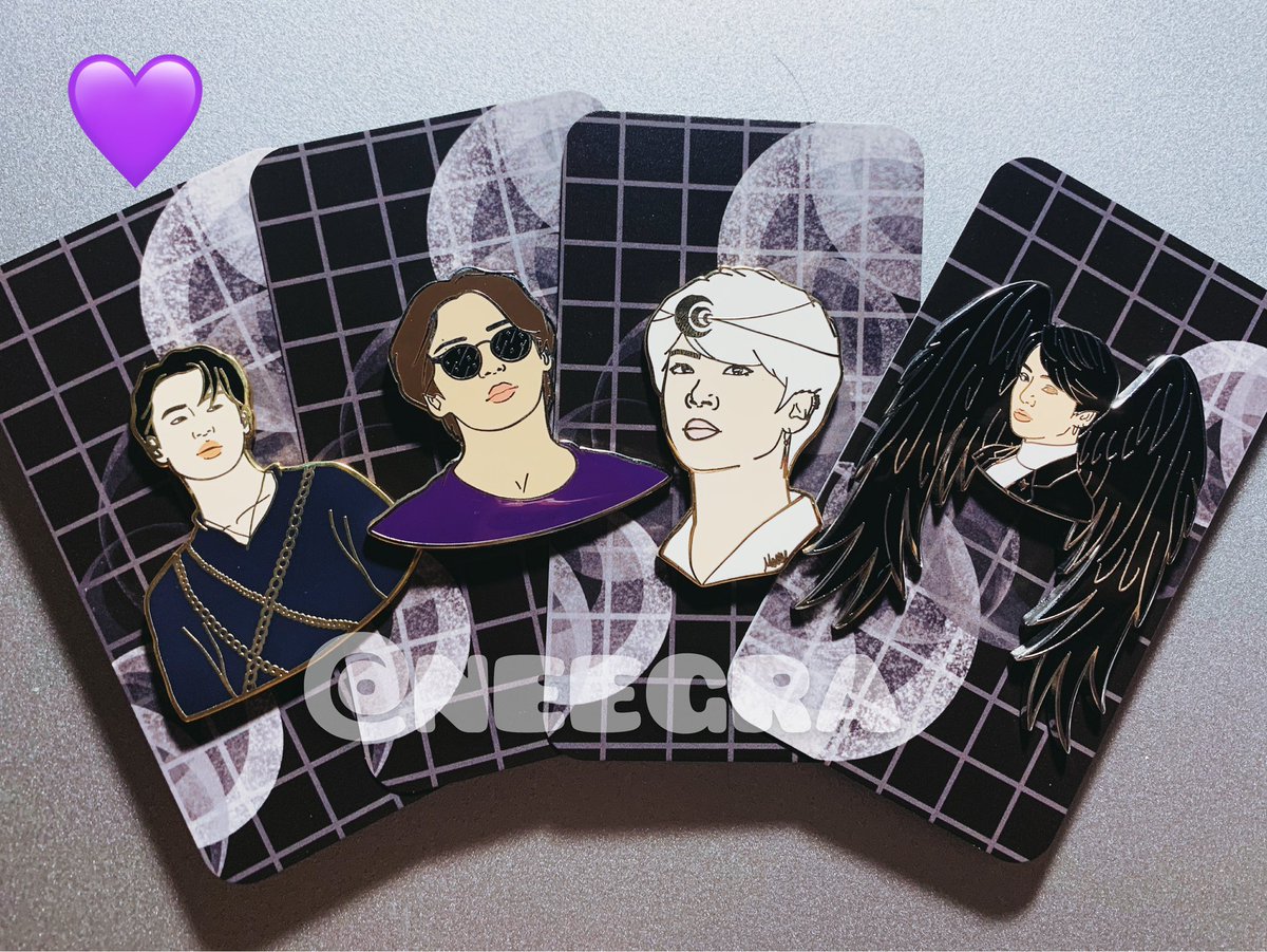 SwtSpringDay613's tweet photo. PIN MAIL!!!!! I ordered a mystery bag from @TheSince1997 Etsy shop and I got these gems! I am absolutely in love! I love when you get such great pins at a good price! Check out their store guys! #btspins #ItsCamiTime https://t.co/Ni4PklHDuQ