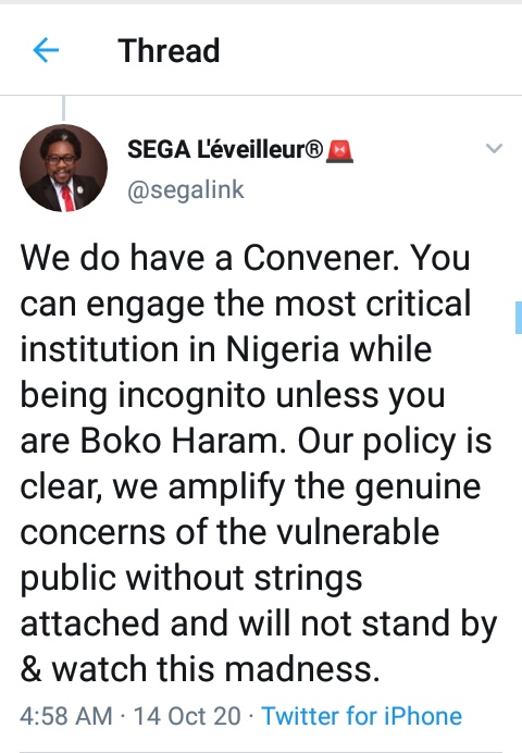 As requested, this is why Segalink is getting dragged.