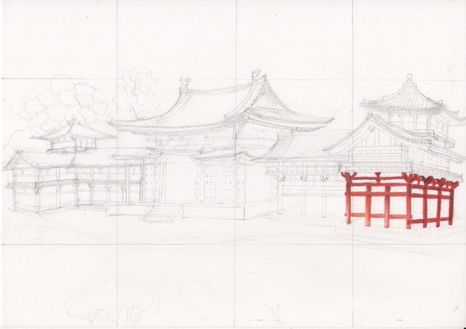 平等院鳳凰のtwitterイラスト検索結果 古い順