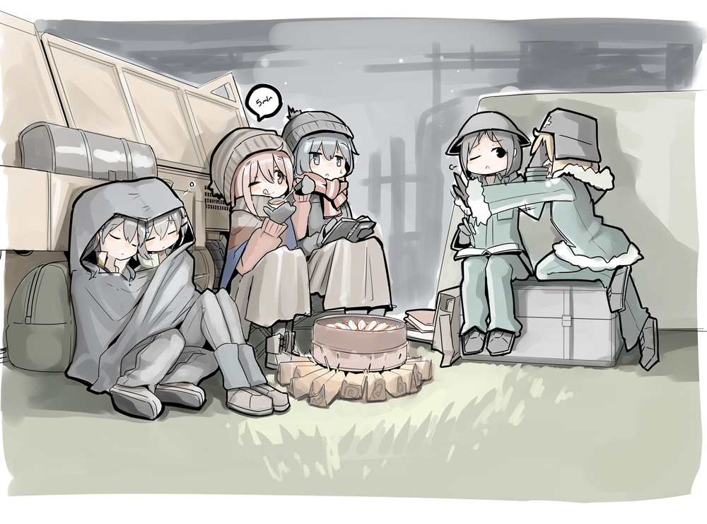 Genek ゆるキャンd 少女終末旅行 ヤマノススメ