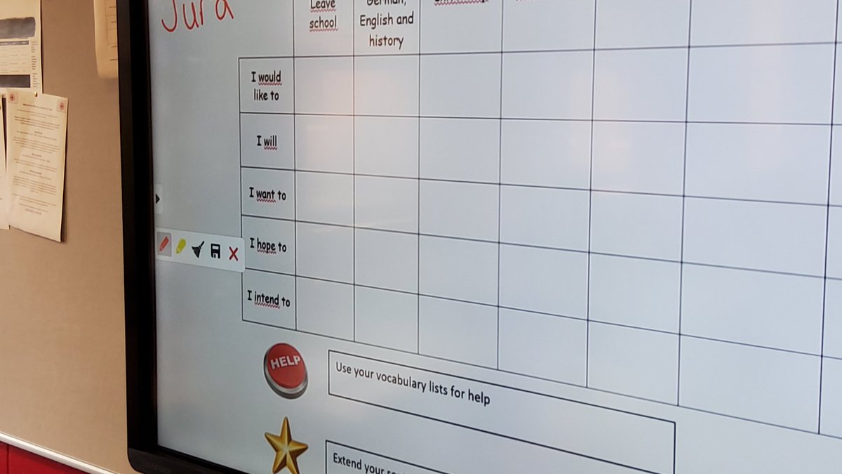 NorthamptonHigh's tweet photo. In German Year 11 students are developing speaking skills by playing 'battleships' adapted for their digital devices #LearningTweets @langsnhs #Digacy https://t.co/Bpf09SSG1Z