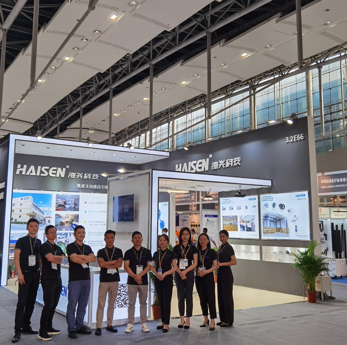 Thanks for all friends' visiting us in Guangzhou international lighting fair,if you have demand in our Haisen 5.8g HF microwave motion sensor,plz contact me anytime! #motionsensor #smartlight #microwavemotionsensor #radarmotionsensor #motioncontroller #lighting #occupancysensor