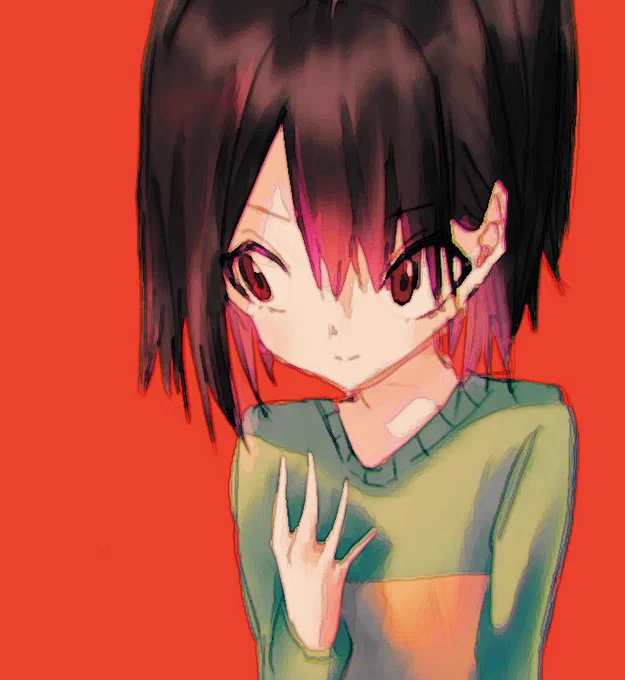 キャラち#Undertale #絵描きさんと繫がりたい #イラスト 