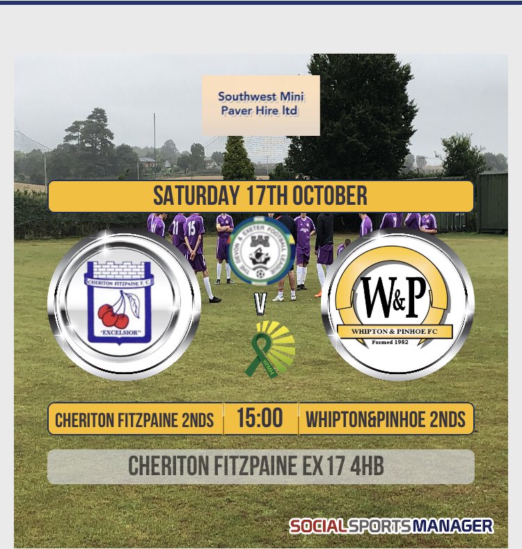 🟣After a very strong performance against Priory on Saturday with a 3-3 draw ,the lads will try and get a result against Cheriton who grabbed a win from the jaws of defeat when we last played them!
Fingers crossed we start finishing these great chances we are marking 🤞🏻🟣