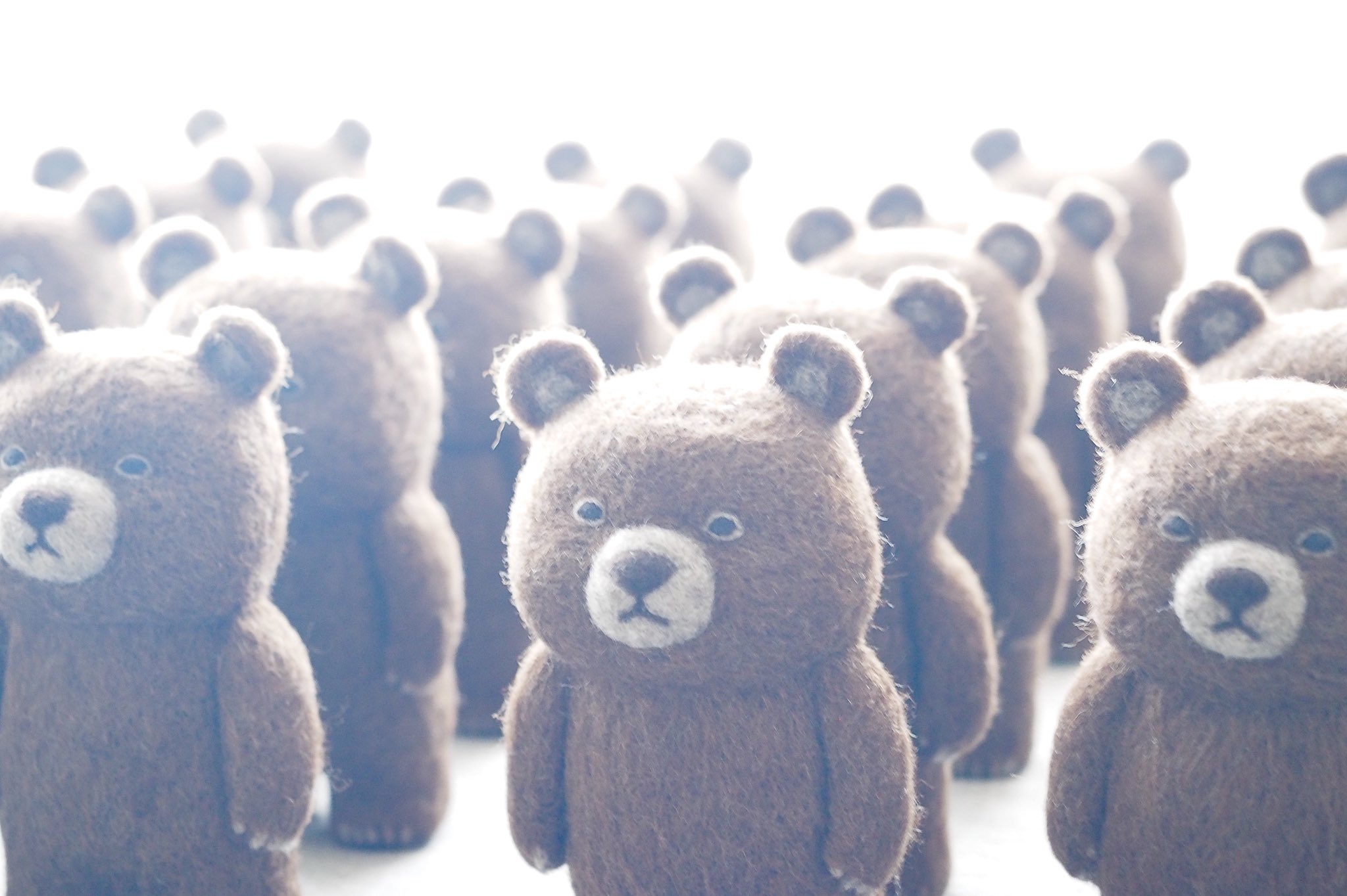 SLEEPY SHEEP スリーピーシープ くま フェルト ほぼ日 デイリーズ