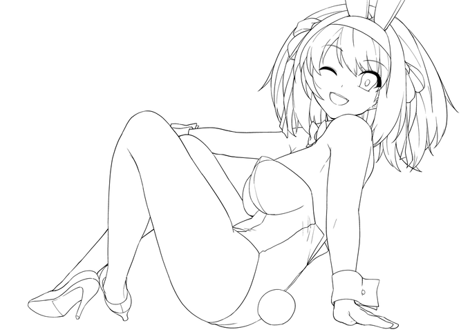 21:00からこちらのバニーハルヒさんの色塗り配信やります。(投票感謝です!)
なるべくアニメ塗りの解説多めでやるつもり。

https://t.co/2mcGNbXfea 