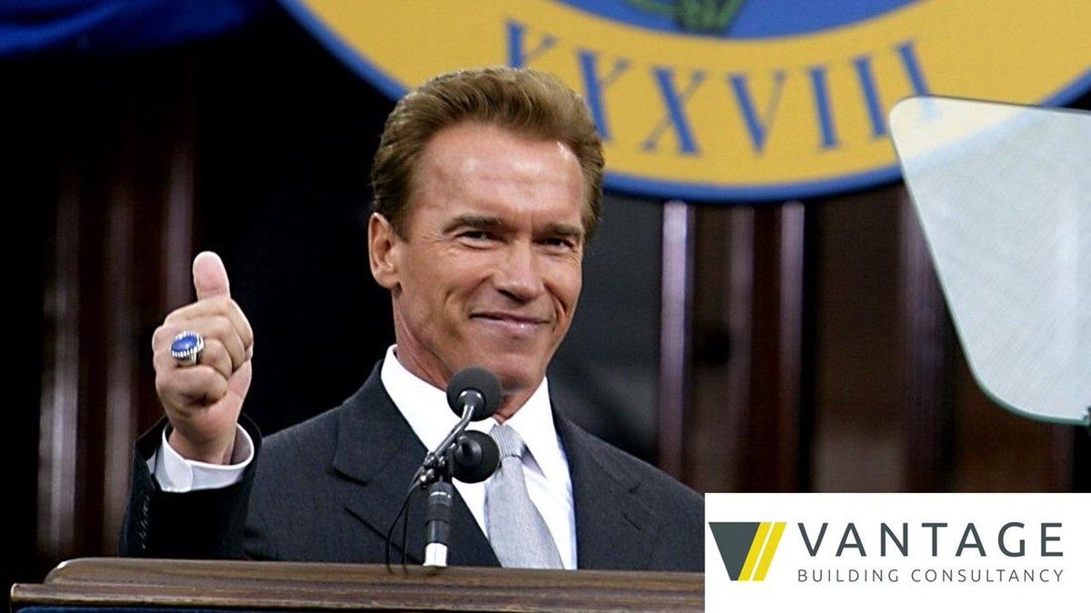 Vantagecon's tweet image. Some Wednesday morning motivation from Arnold and us here at Vantage!

“I was always honest about my weak points… I think it is key to success in everything’”

#vantagecon #buildingsurveying #rics #motivation #getupandgo #ArnoldSchwarzenegger