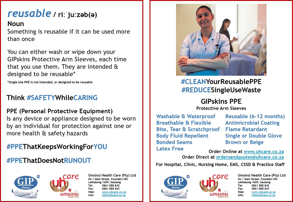 AmandaJaneWilde's tweet photo. The Nurses will also learn about our #ProbioticWoundCare range, which partners beautifully with our @ActivHeal Wound Care Dressings. As well as our awesome @GIPskins reusable PPE Sleeves that can be worn, repeatedly, for 6-12 months, rather than just once! #ReducingSingleUseWaste https://t.co/381Gmbbf2H