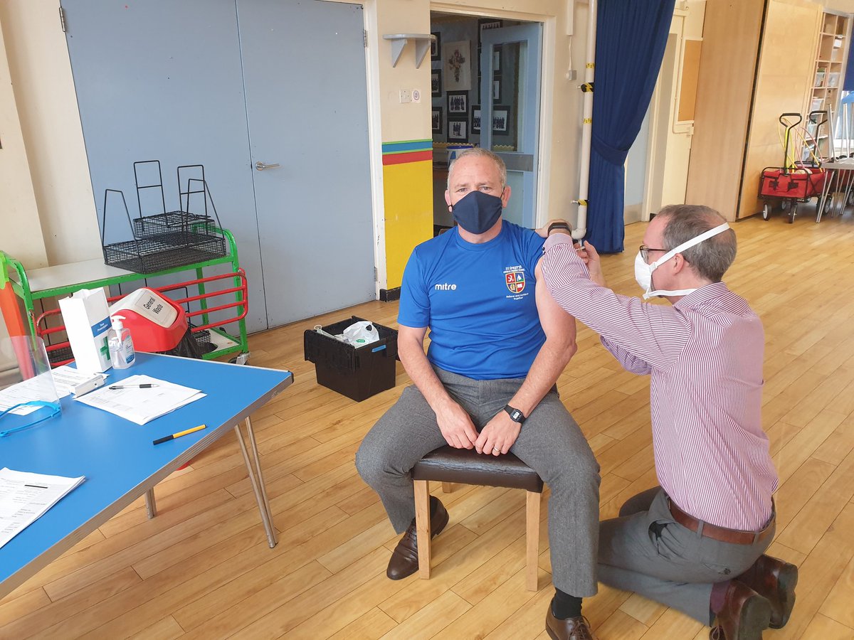St_Gregorys_RC's tweet photo. All the teachers are up to date with their flu vaccinations. Thank you Andrews Pharmacy for coming into school for us. #FluVaccine #protectagainstflu #wewerebrave https://t.co/U1baH0v0el
