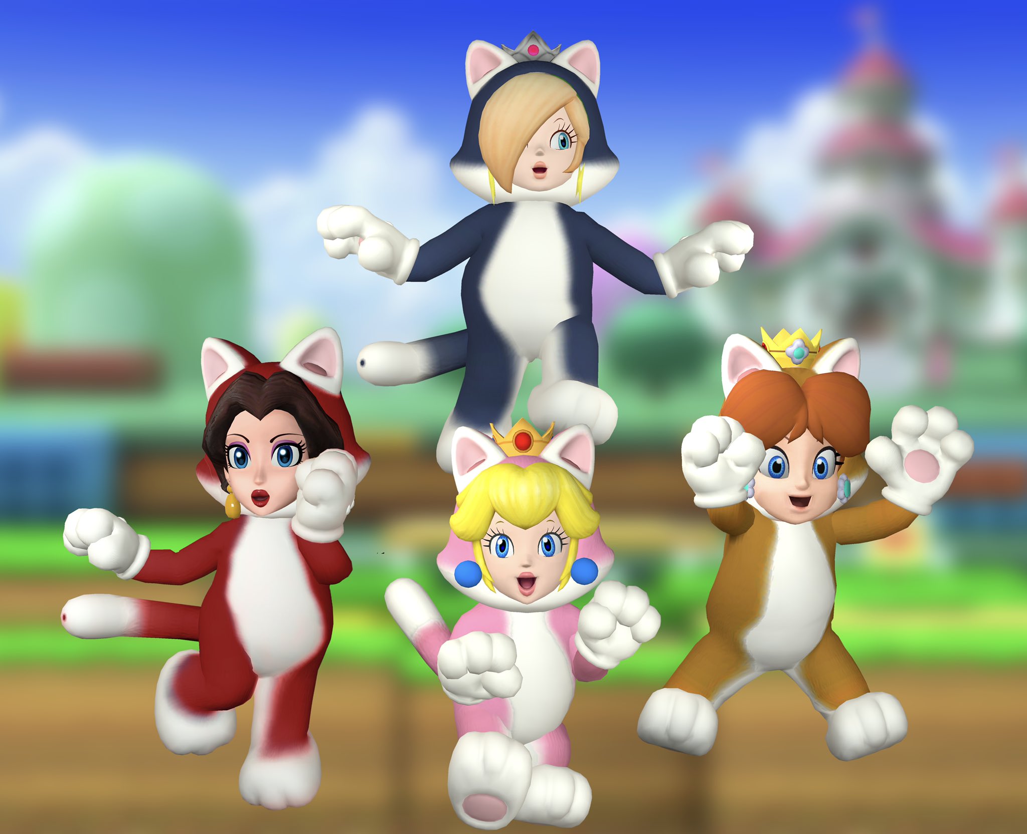 Daisy Super Mario 3d World