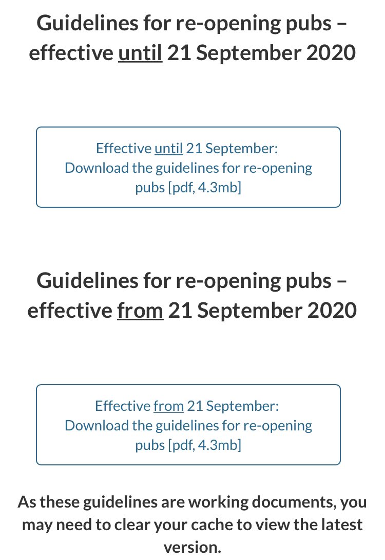 ..meanwhile current pub guidance: ‘COVID-19 is not transmitted by air but from person to person through small droplets from nose or mouth’Fáilte Ireland sector-led guidance for hospitality (pubs, hotels, restaurants, spas etc) ^advice is incorrect 7/ https://covid19.failteireland.ie/business-supports/business-reopening/