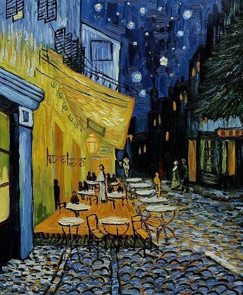 arch_kidyang's tweet image. สีน้ำเงินในภาพวาดของ Van Gogh 
เขาใช้สีนี้เพื่อสื่อถึงท้องฟ้าและค่ำคืนที่มืดมิด แสดงถึงความสงบนิ่ง สุขุม เยือกเย็น หลายคนตีความว่าแวนโก๊ะใช้สีน้ำเงินเพื่อสื่อถึงความหวังและกำลังใจด้วย เห็นได้จากการที่เขามักใช้สีน้ำเงินคู่กับสีเหลืองในภาพวาดเสมอ