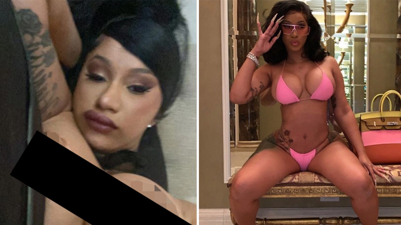 4. Dünyaca ünlü rap şarkıcısı Cardi B., Instagram hesabından yanlışlıkla çı...