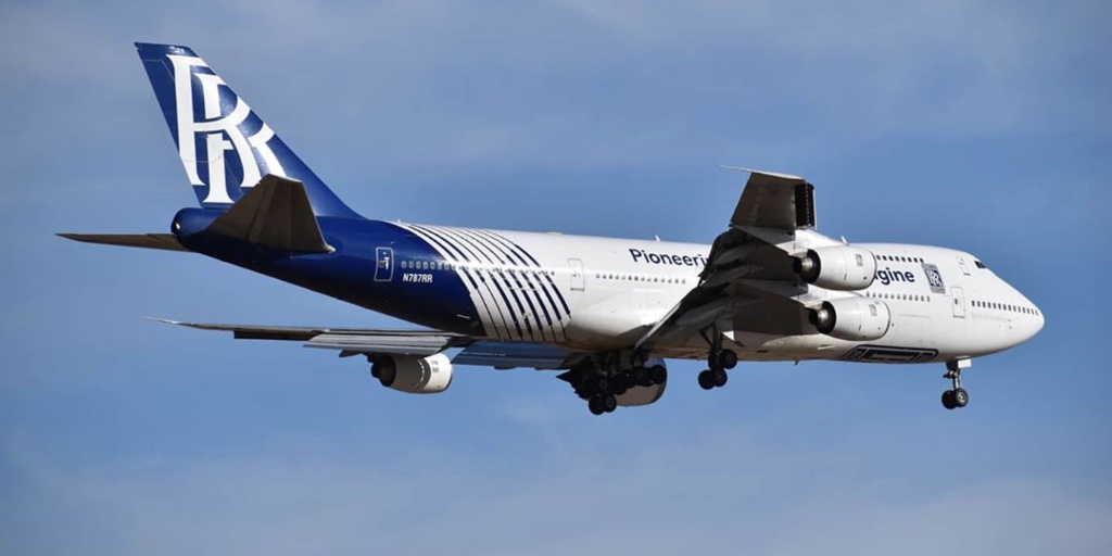 RollsRoyce's tweet image. Increasing efficiency and minimising environmental impact are part of our drive towards #SustainableAviation. Flying Test Beds are integral to us achieving this. Learn about the former @Qantas 747 as it becomes one. @west_coast_aviation. ow.ly/j5s050BRrhL #IntelligentEngine