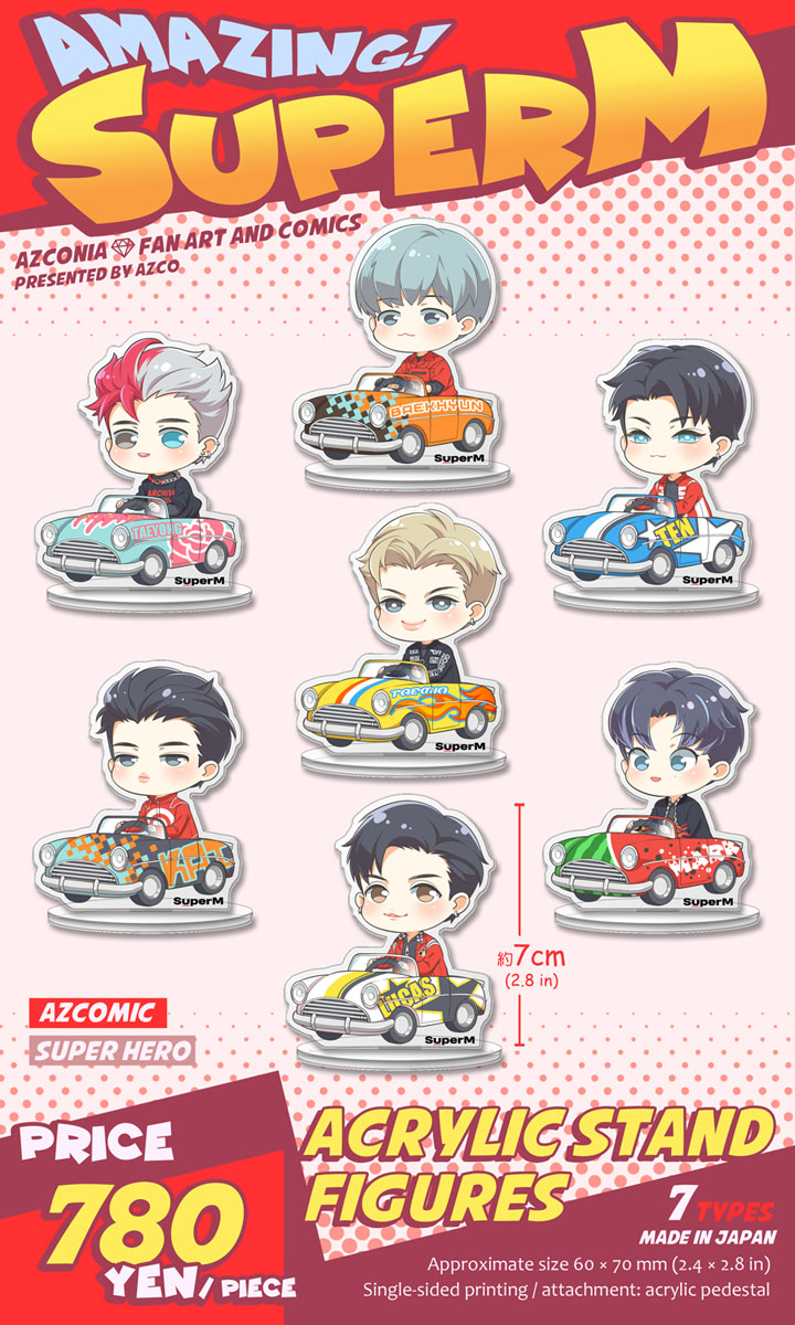 ?NEW RELEASE
Product Details

? NCT127: Acrylic charm, 9 types
? SuperM: Acrylic Stand Figures, 7 types
? Taeyong: Reaction Sticker

?More Info: https://t.co/B9UzOUTR8R

If you have any questions, feel free to ask me via DM ? 