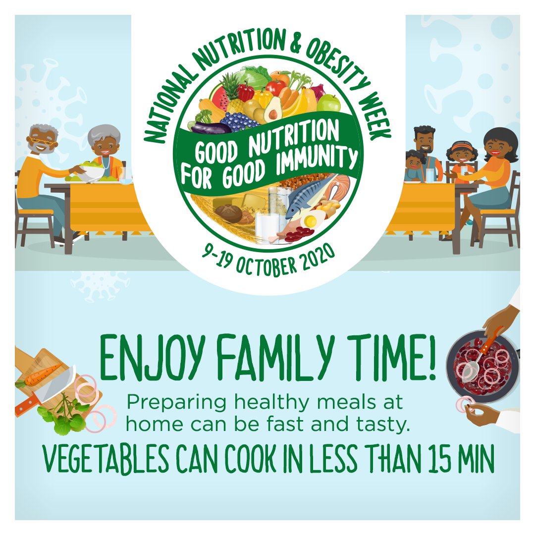 HealthZA's tweet photo. A7: Try to eat regularly, this means three meals per day, most days of the week. Try not to skip meals as this can lead to feelings of hunger and low blood sugar (like dizziness, shaking or loss of concentration). Breakfast especially is an important meal. #GoodFoodGoodImmunity https://t.co/mb6eXWSm8x