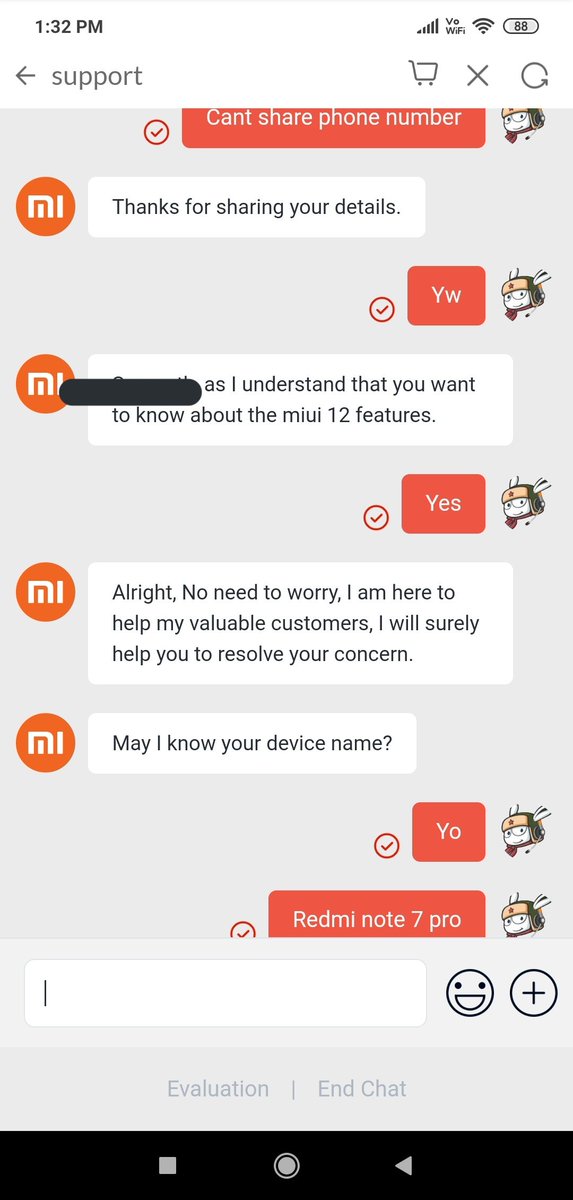ChillaXer_'s tweet image. Why is your customer support so dumb???? 😨😨🙏  @MIUI_India @RedmiIndia @manukumarjain I asked a link to all the #MIUI12Update features. He copy pastes the statements about update availability and release schedule.. Smh 😤😭