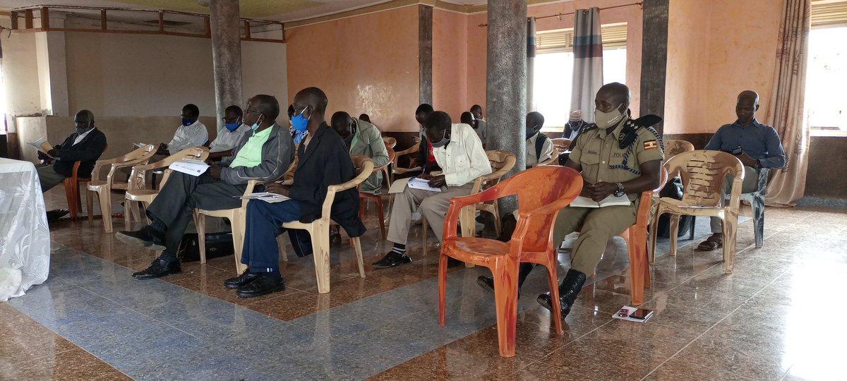 odokonyero_joel's tweet photo. #LandJustice 'I have interest in this engagement coz it's a relieve 4 team in security n judiciary. Everyday I must receive a case of land or visitors over land. RDC Zombo @refugeelawproj @EUinUG @nyahagon @doxcie https://t.co/WKruiGMAW9
