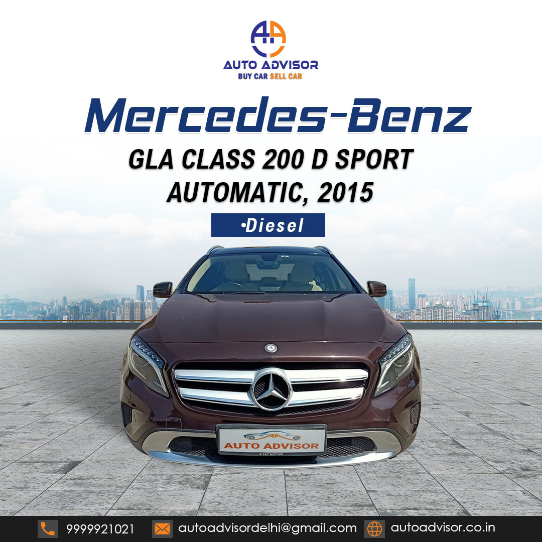 AutoAdvisorInd's tweet photo. 𝐌𝐄𝐑𝐂𝐄𝐃𝐄𝐒-𝐁𝐄𝐍𝐙 𝐆𝐋𝐀 𝐂𝐋𝐀𝐒𝐒 𝟐𝟎𝟎 𝐃 𝟐𝟎𝟏𝟓 
𝐁𝐮𝐲 @ https://t.co/GZMC67xLmQ
𝘾𝘼𝙇𝙇: 99999 21 021.
#AutoAdvisor #AutoAdvisorIndia #PreOwndCar #UsedCar #CarAdvisor #BuySellCar  #MercedesBenzGlaClass200DSport
https://t.co/ZBj6GV5DBK
autoadvisordelhi@gmail.com https://t.co/G8gxCaY7UO