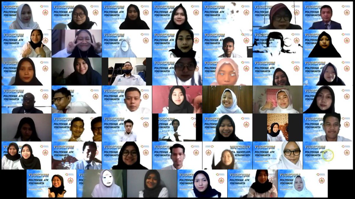 *YUDISUM 2020*

Penyelenggaraan Yudisium dilaksanakan secara daring melalui aplikasi Zoom, 13 Okt 2020. Acara ini diikuti oleh 239 Partisipan yaitu Senat Akademik dan mahasiswa dari prodi TPK, TPKP &amp; TPPK. Selamat untuk seluruh peserta Yudisium Politeknik ATK Th 2020✨