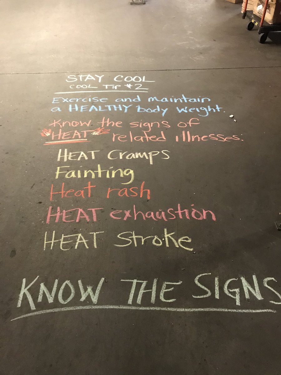 Cool Solutions Tip #2.  Stay Cool.  Know signs of heat related illnesses.  ⁦<a href="/ericpearsonups/">Eric Pearson</a>⁩ ⁦@ctbeck81⁩ <a href="/UPS/">UPS</a> ⁦<a href="/UPSers/">UPSers</a>⁩