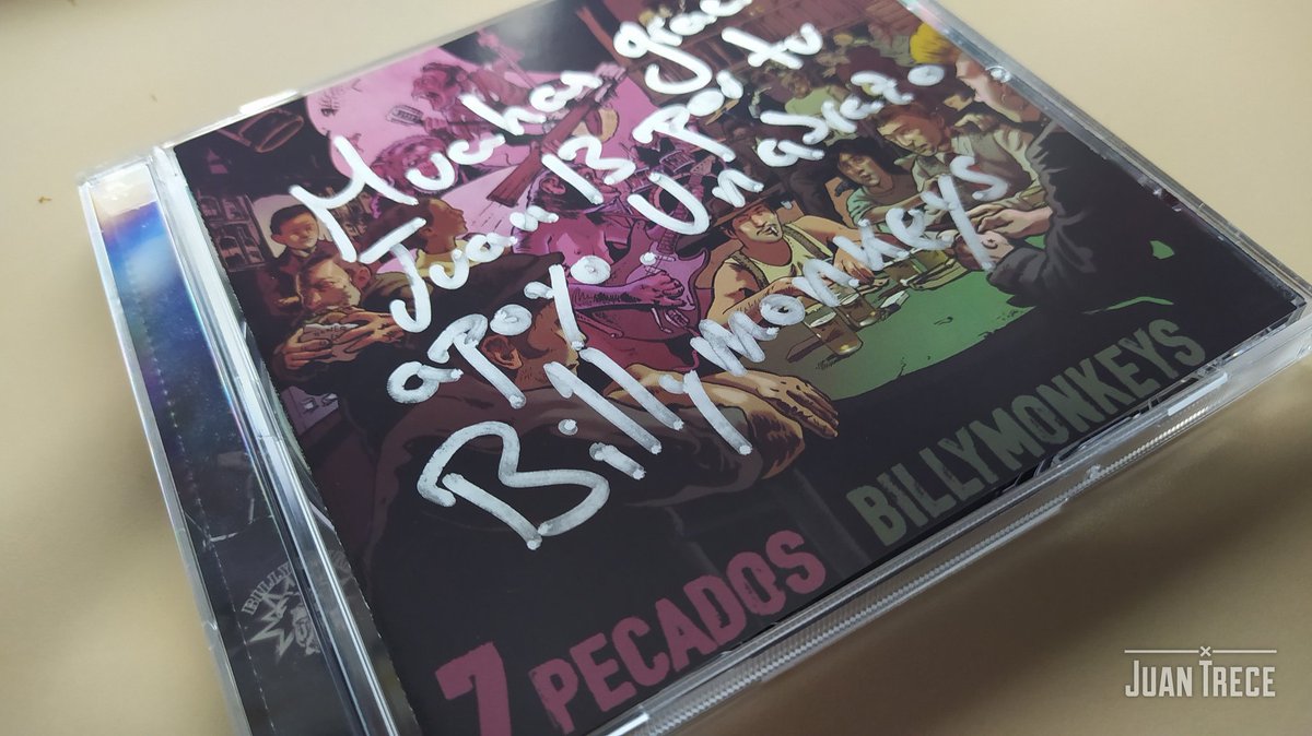 JuanTreceBlues's tweet photo. Buenos días a todos. Al fin tengo el 7pecados, de @Billymonkeys. Un discazo y una banda muy buena. Aquí os dejo Gula, para que le echéis una oreja.
🌞☕🎶🎶🎶

https://t.co/uV1zNw3bAO

#Gula #Billymonkeys #7pecados #vídeo #YouTube #ElDesvánDeMaggie #JuanTrece @soyJuanTrece https://t.co/tPPbJ9p9RY