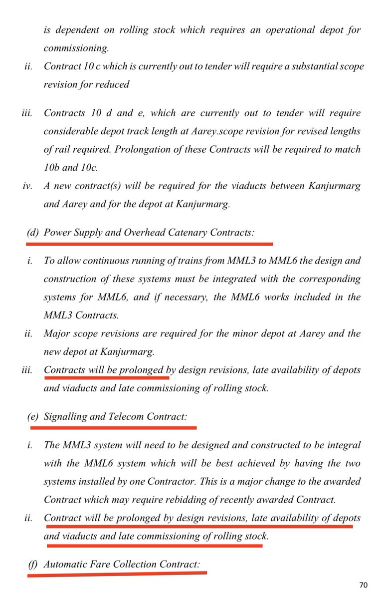 Huge changes will be required in tenders & contracts and just imagine the cascading impact from the list given below... #MVAbetrayMumbaikars