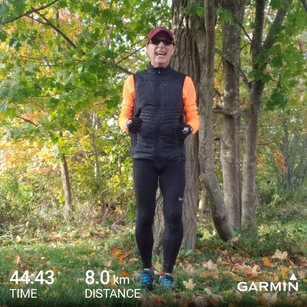 HughieBagnell's tweet photo. Recovery Run: 8K @ 5:35 avg./km. π Beautiful Fall colors today ππ Happy Thanksgiving everyone!ππ #RecoveryRun #ILoveRunning #RunHappy #HealthyMindandBody #MentalFitness #DreamIt #TrainIt #LiveIt #TeamDreamBody https://t.co/Trf6UZdoIT