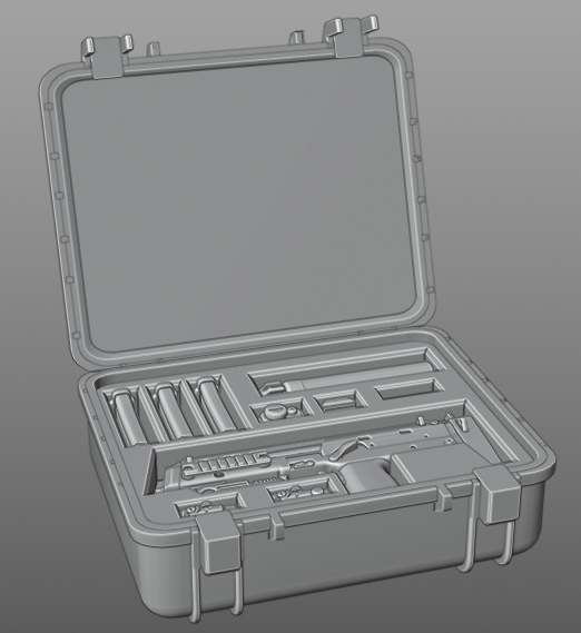 MBSniper1's tweet photo. I just love how MP7's are so damn compact 

 #rblxdev #roblxdev #robloxdev #b3d #blender #blender3d #gamedev https://t.co/V2JKoIzA2T