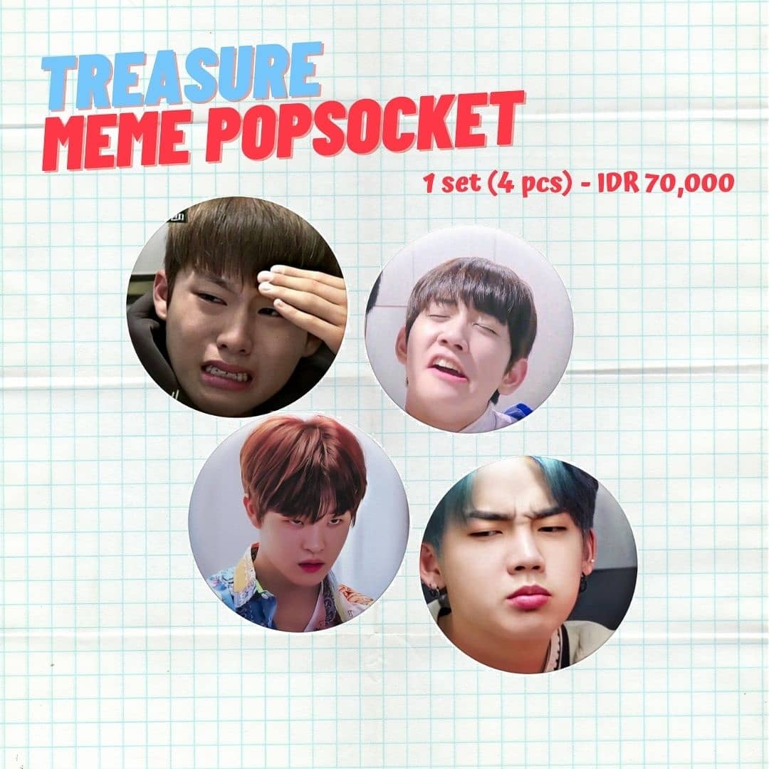 BoxesofK's tweet image. Preorder TREASURE MEME POPSOCKET
Price : IDR 70,000 for 4 pcs (boleh pilih member)
Pengerjaan kurang lebih 7 hari
DM for order 😊
#TREASURE #CHOIHYUNSUK #YEDAM #JUNKYU #ASAHI #YOSHINORI #HARUTO #JUNGHWAN #DOYOUNGtreasure #JIHOON #JAEHYUK #MASHIHO #JEONGWOO