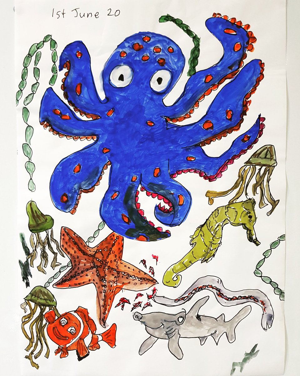 One of our wonderful participants living with dementia created some excellent artwork via @zoom_us  #community #mentalhealth #metalsouthend #dementia #endalzheimers #endalz  #metalartschool #metal #art #arty #essexartist  #netparkwellbeingproject