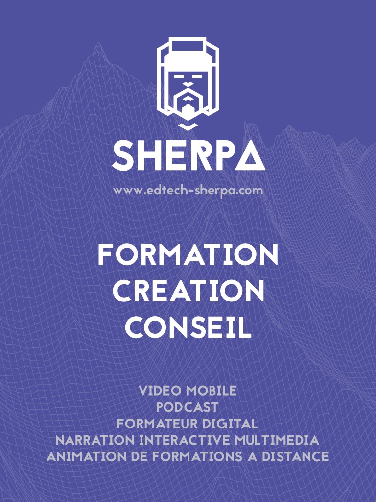 Amis formateurs, le #DigitalLearning vient vous épauler pour vos animations de formation. Vous pouvez aborder l'ascension par la face nord ou sud, Edtech Sherpa vous montre la voie. #videomobile #podcast #FormateurDigital #NarrationMultimedia #OutilsMalins