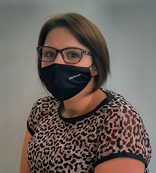 At GANTNER we keep each other safe with our GANTNER face mask! Meet Chrissy from HR (at the right), Sabine from Finance and Geert, our prevention advisor setting a good example! #safetyatwork #staysafe #COVID19