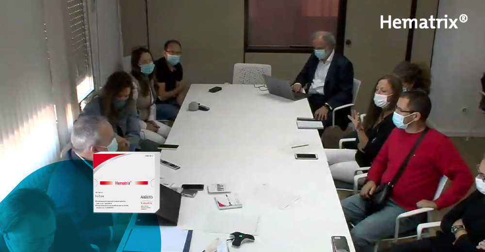 aristoiberia's tweet photo. El pasado 5 de Octubre se organizó una #Webinar desde la Gerencia del Servicio de Emergencias Sanitarias de la Comunidad Valenciana para presentar #Hematrix® a todas las unidades e integrantes de este servicio. ¡Muchas gracias a todos por participar! https://t.co/BZzMa1VH4b https://t.co/eJJ6jyikNp