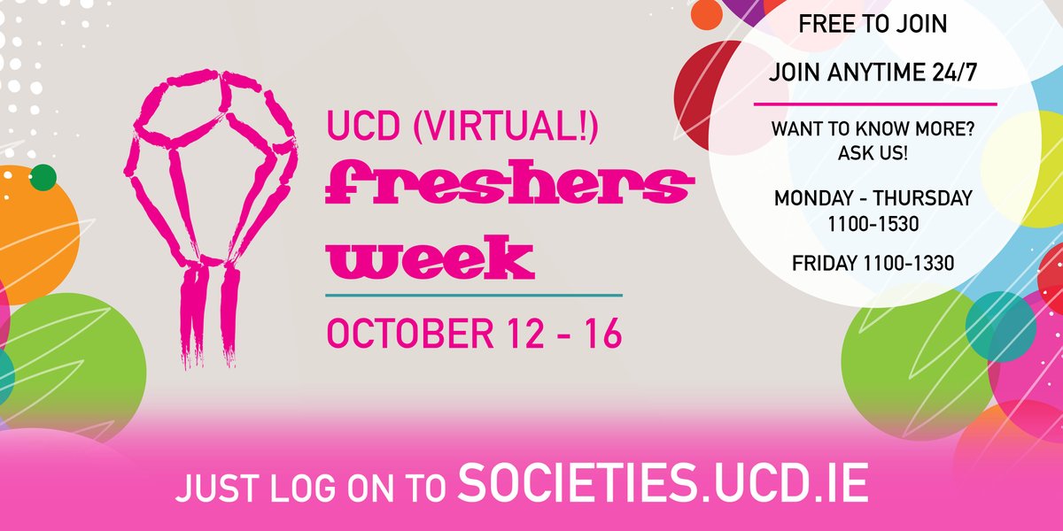 UCD Societies tweet media