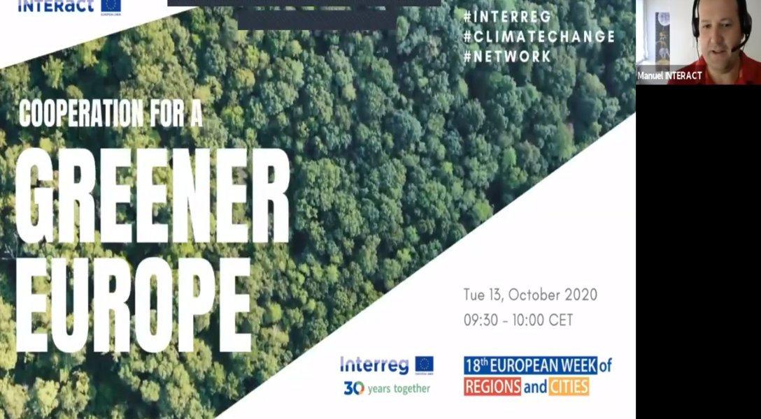 poctep's tweet photo. And here´s the link to the #Interreg: cooperation for a #GreenerEurope presentation. 

📺Watch: https://t.co/XVbxlAfqCS

📲Download the eBook!  https://t.co/OzUA5yZCdL - @InteractEU

#EuropeanRegionsWeek #Interreg30🇪🇺 #ClimateAction🌍 https://t.co/CK4Z0W0Ppo