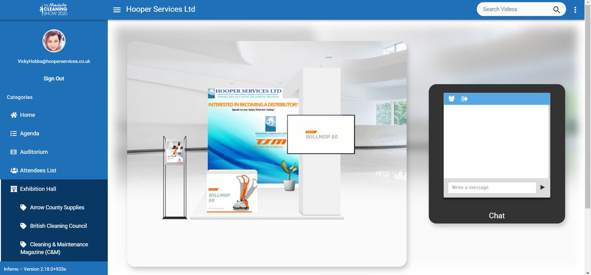 HooperServices's tweet image. THE MANCHESTER CLEANING SHOW VIRTUAL EVENT IS LIVE!

#MCS2020 #HooperServices #TSMItaly #TSMWillmop #Cleaning #ScrubberDryer