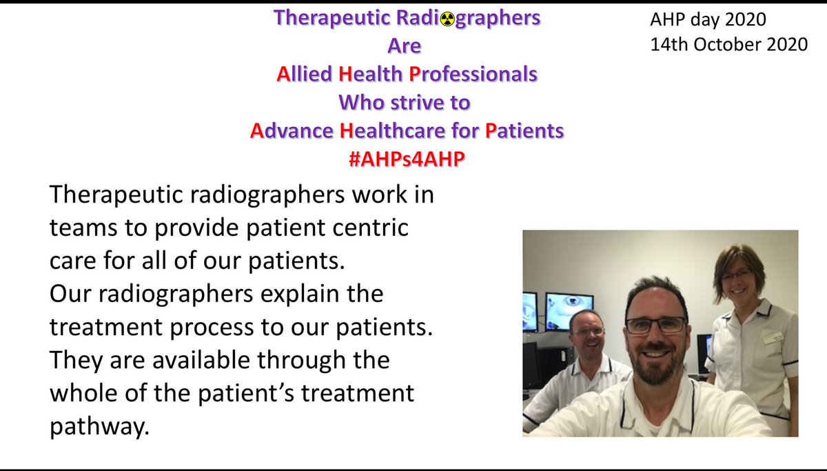 LTHT Radiotherapy (@lthradiotherapy) on Twitter photo Team work is essential when working in radiotherapy 😀#AHPsDay2020 #LeedsAHPs <a href="/SCoRMembers/">SCoR Members</a> Team work is essential when working in radiotherapy 😀#AHPsDay2020 #LeedsAHPs <a href="/SCoRMembers/">SCoR Members</a>