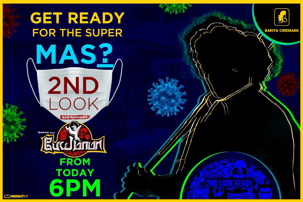 SS Music (@ssmusictweet) on Twitter photo Mas_ Look of <a href="/iYogiBabu/">Yogi Babu</a> , As never seen before. #Peimama second look will be out today @ 6 PM.
Keep Guessing..
Directed by <a href="/sakthinchid/">Shakthi Chidambaram</a>
<a href="/preetham_dr_/">Preetham DR</a> <a href="/musicrajaryan/">Raj Kumar</a> <a href="/mv_panneer/">mvpanneerselvam</a> <a href="/bakiyacinemass/">bakiya_cinemass</a> <a href="/Promounamravi1/">Pro Mounamravi</a> @Pro_Bhuvan <a href="/LahariMusic/">Lahari Music</a> @CtcMediaboy Mas_ Look of <a href="/iYogiBabu/">Yogi Babu</a> , As never seen before. #Peimama second look will be out today @ 6 PM.
Keep Guessing..
Directed by <a href="/sakthinchid/">Shakthi Chidambaram</a>
<a href="/preetham_dr_/">Preetham DR</a> <a href="/musicrajaryan/">Raj Kumar</a> <a href="/mv_panneer/">mvpanneerselvam</a> <a href="/bakiyacinemass/">bakiya_cinemass</a> <a href="/Promounamravi1/">Pro Mounamravi</a> @Pro_Bhuvan <a href="/LahariMusic/">Lahari Music</a> @CtcMediaboy