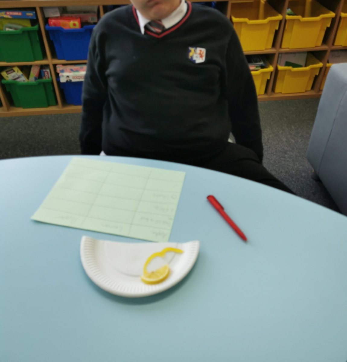 Cantonian_Base's tweet image. This afternoon's Sensory Session went well 😁🍎🍋🖌️ @cantonianhs #5senses #exploringnewthings #fruittasting #accessbase