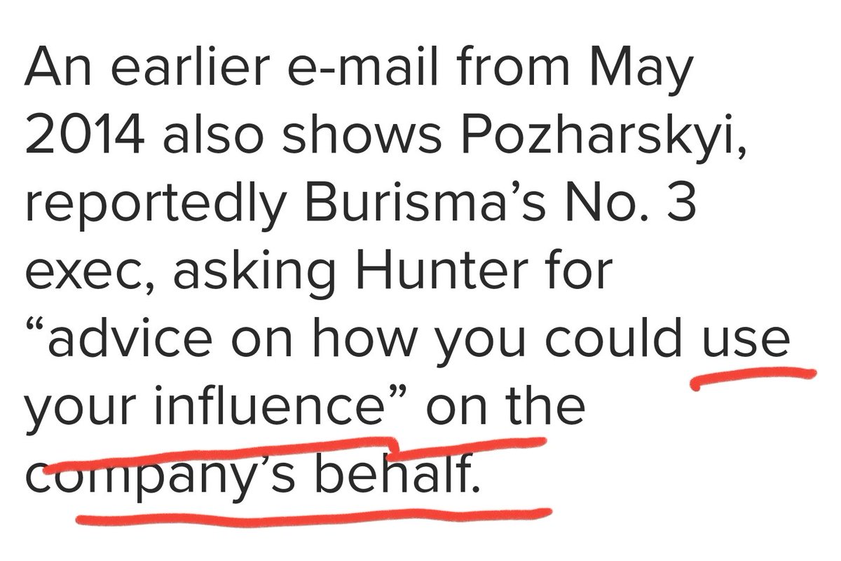21)This activity seems -normal- not the -exception-This is why Hunter was on Burisma's Board getting paid $millions