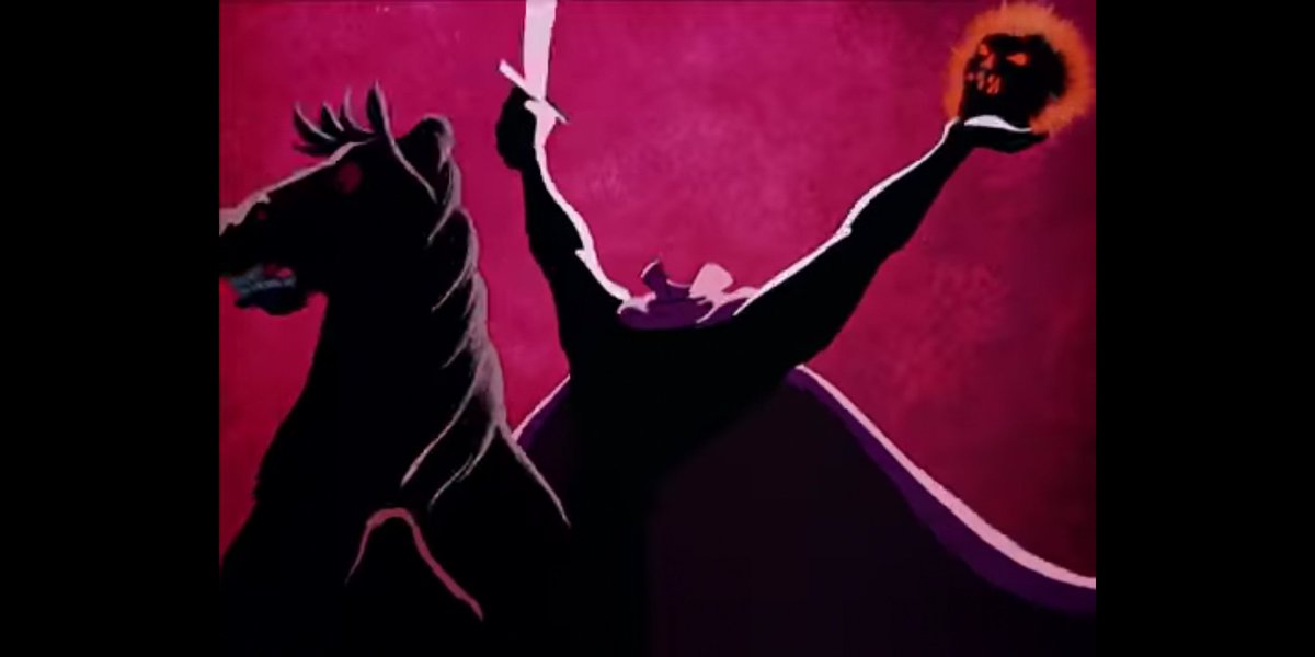 スリーピーホロウの伝説はディズニーでも取り上げられてる話だから